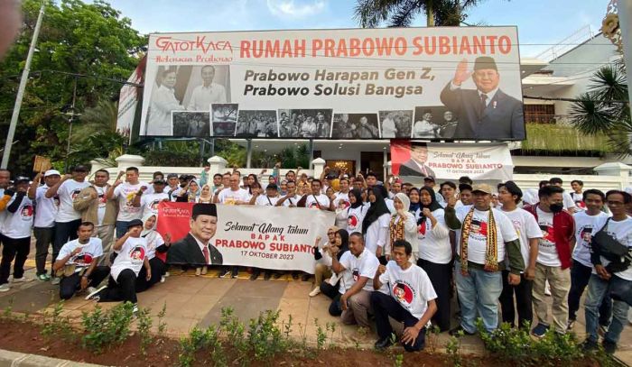 Relawan Prabowo Gatotkaca Resmikan Posko Pemenangan di Jakarta