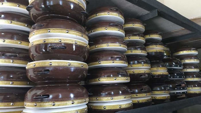 Perajin Rebana di Blitar Bertahan di Tengah Sepinya Pesanan Ramadhan