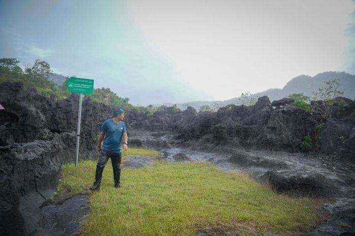 Destinasi Wisata Balleangin Punya Taman Batu dan Lukisan Purba