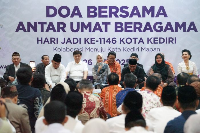 Ini Pesan Vinanda saat Doa Bersama Jelang Hari Jadi Kota Kediri ke-1146 Ini Pesan Vinanda saat Doa Bersama Jelang Hari Jadi Kota Kediri ke-1146