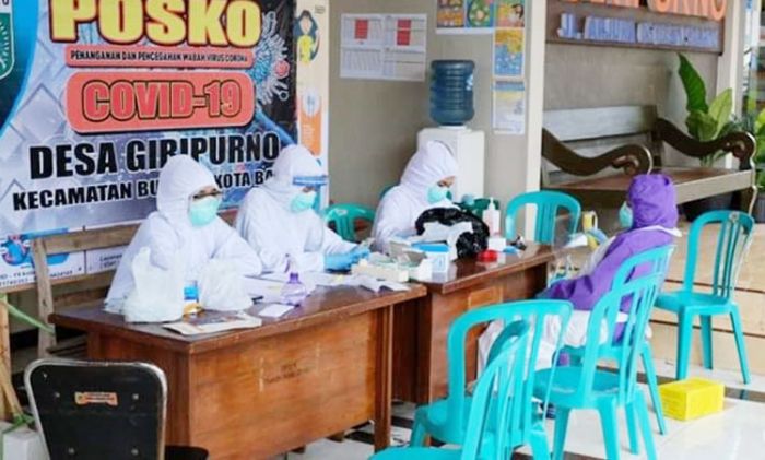 Dinkes Rapid Test 232 Warga Karantina Lokal Giripurno, 32 Orang Reaktif Covid-19