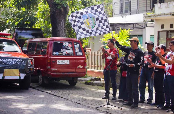 Pemkab Kediri Kirim Bantuan untuk Korban Gempa di Cianjur