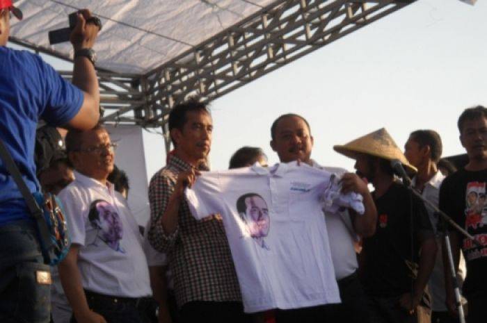 Di Tanggul Lumpur Lapindo, Sejumlah Elemen Ikrar Dukung Jokowi-JK