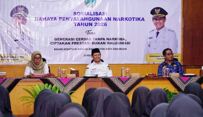 Wakil Wali Kota Pasuruan Ajak Generasi Muda Waspada Bahaya Narkotika