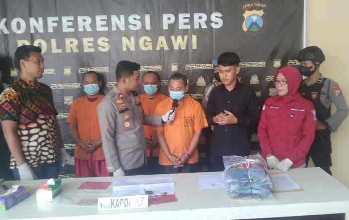 Polisi Ungkap Kasus Pembobolan Toko Pakaian di Ngawi