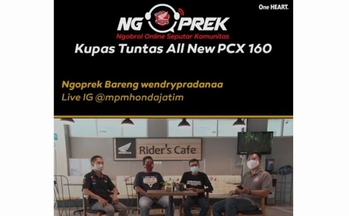 Serunya Ngoprek Bareng HPCI Malang, Kupas Tuntas PCX160