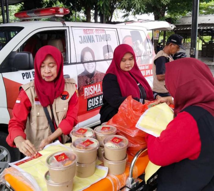 Rayakan HUT ke-53, Baguna PDIP Sidoarjo Gelar Baksos untuk Warga Terdampak Banjir