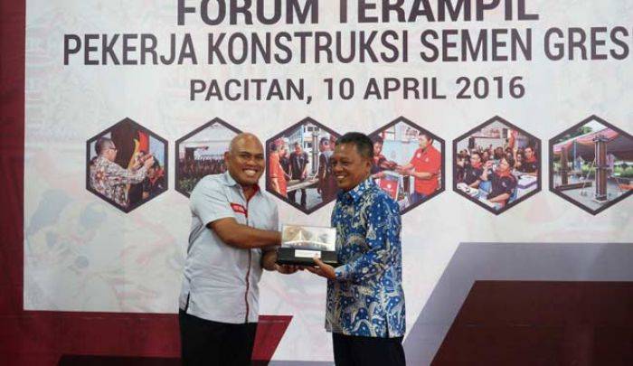 Tingkatkan Kompetensi Pekerja Konstruksi di Pacitan, Semen Indonesia Gelar Pelatihan