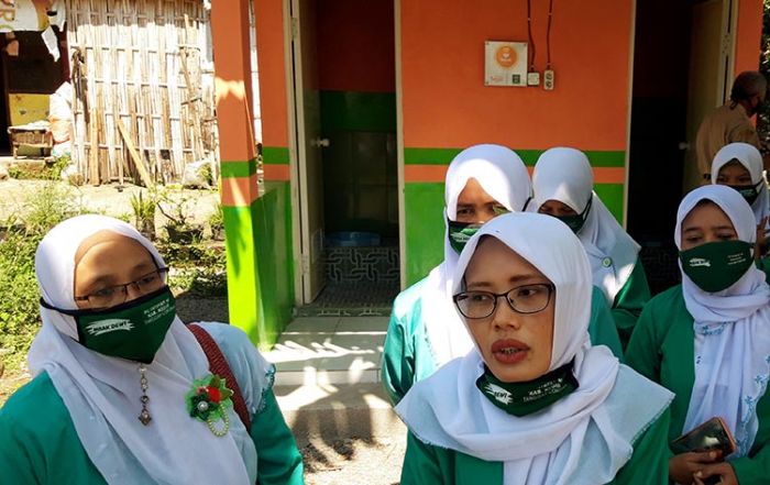 Fatayat NU Kabupaten Kediri Bangun 10 Titik Fasum Berupa Toilet dan Kamar Mandi
