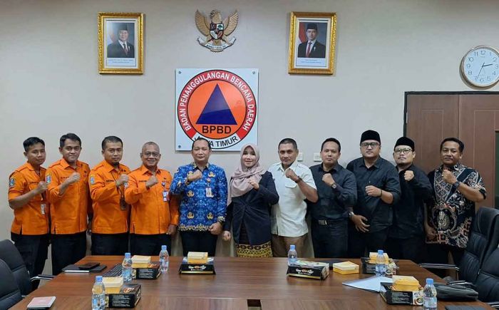 Kunjungi BPBD Jatim, Ning Lia Monitoring Potensi Bencana Hidrometeorologi Jelang Pilkada 2024