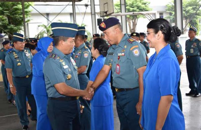 63 Pamen Koarmatim Naik Pangkat, Pangarmatim: Terus Tingkatkan Kualitas dan Profesionalisme