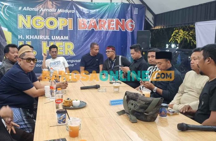 Haji Her Tekankan Pentingnya Sinergitas Pengusaha dengan Aliansi Jurnalis Madura