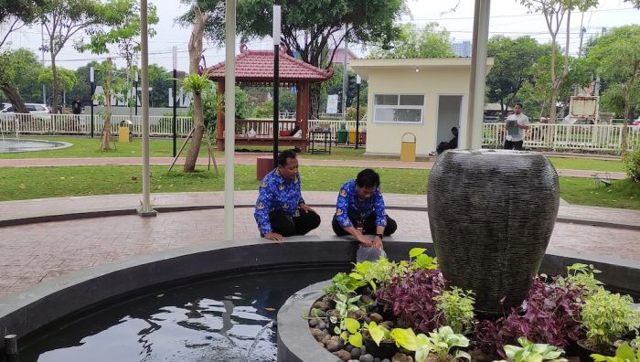 Taman Tara Pagerwojo Rampung Dibangun, DLHK Sidoarjo: Jadi Tempat Bermain yang Nyaman