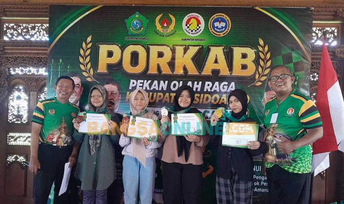 Porkab Sidoarjo 2026 Lahirkan Juara Catur Baru
