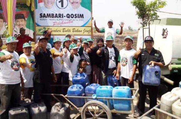 RGS-SQ Intens Berikan Bantuan Air Bersih Korban Kekeringan