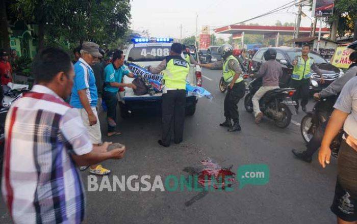 Kecelakaan di Jalan Raya Ceweng Jombang, Siswi SMPN 1 Diwek Tewas