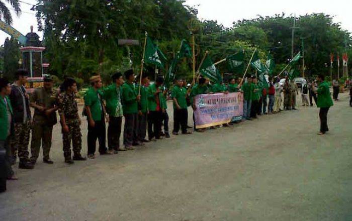 Marak Aksi Teror, Ansor Sumenep Gelar Aksi Damai