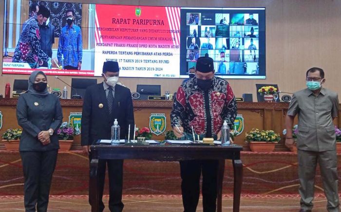 DPRD Setujui Perubahan RPJMD Kota Madiun 