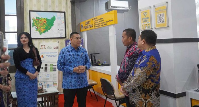 Wamen ATR/BPN Tinjau Pelataran di Kantah Kota Pasuruan