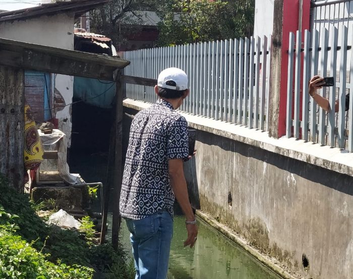 Bangunan Liar di Atas Saluran Air Pucang Sidoarjo Ditertibkan, Picu Banjir Saat Hujan