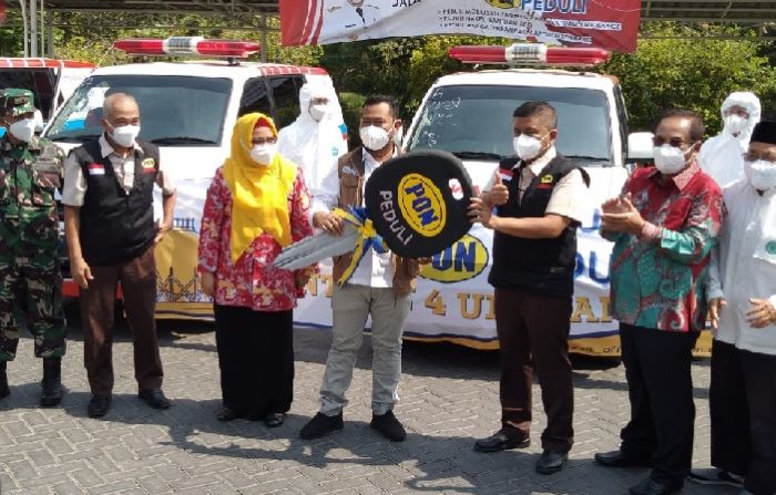 Petro Oxo Nusantara Donasikan Rp 6,3 M untuk Penanganan Covid-19 di Gresik