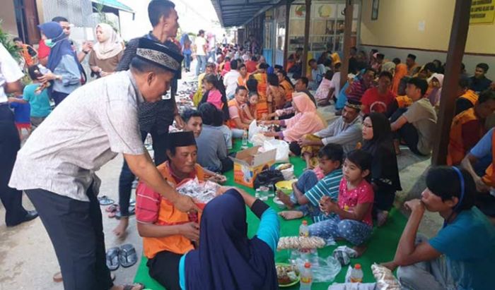 Lapas Kelas IIA Pamekasan Gelar Bukber dengan Keluarga Warga Binaan