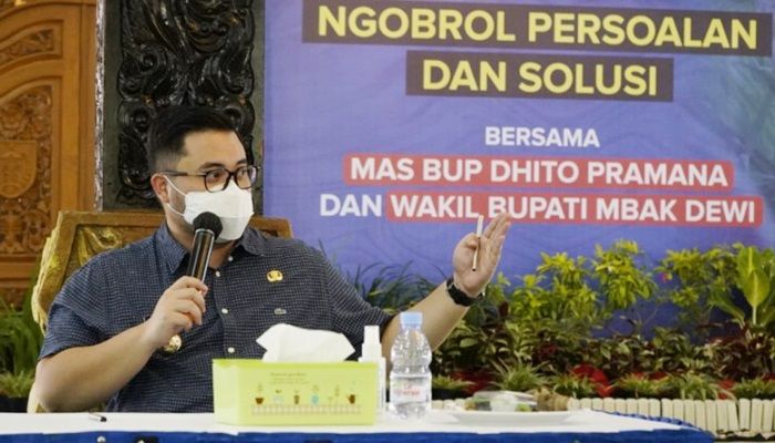 ​Mas Bup Dhito Sedang Cari Nama untuk Pendopo Kabupaten Kediri, Diputuskan di Hari Jadi