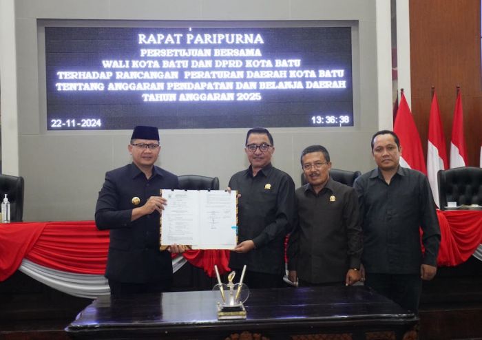 Pemkot Batu dan DPRD Sepakati APBD 2025, Alokasi Fokus pada Pembangunan Berkelanjutan