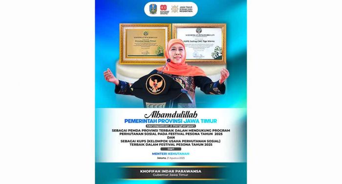 Pemprov Jatim Raih Penghargaan di Festival Pesona 2025, Gubernur Khofifah Bangga Pemprov Jatim Raih Penghargaan di Festival Pesona 2025, Gubernur Khofifah Bangga