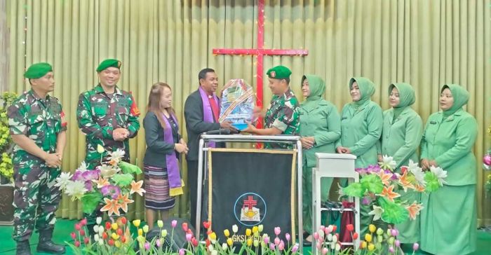 Perkokoh Toleransi dan Silaturahmi, Koramil Pesantren Kunjungan ke 10 Gereja saat Natal 2025