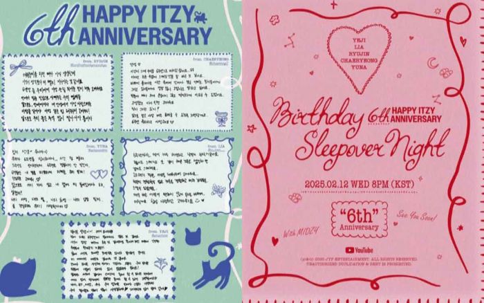 6 Tahun Pascadebut, ITZY akan Rayakan Siaran Langsung Bertajuk Birthday Sleepover Night