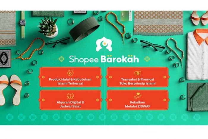 Fitur Shopee Barokah Dukung Halal Lifestyle Kaum Muslim