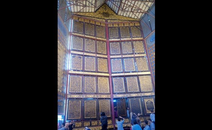 Rumah Quran Raksasa Palembang Pukau Dunia