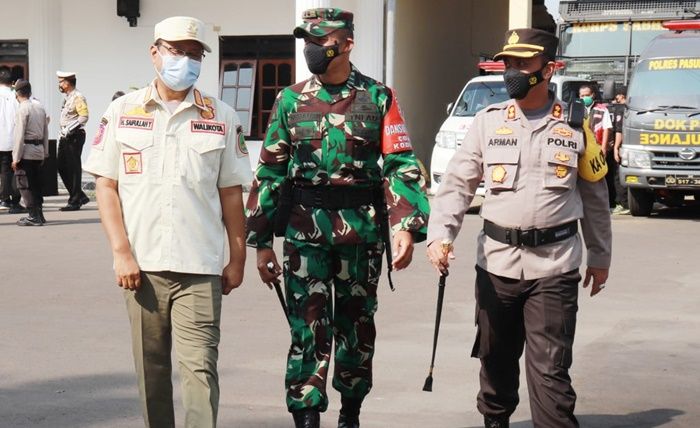 ​Siapkan Pasukan Pengamanan Idul Fitri 2021, Gus Ipul Pimpin Apel Operasi Ketupat Semeru