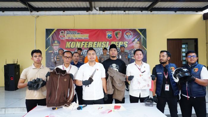 Polresta Sidoarjo Amankan Pria Asal Sedati Bunuh Istrinya yang Selingkuh