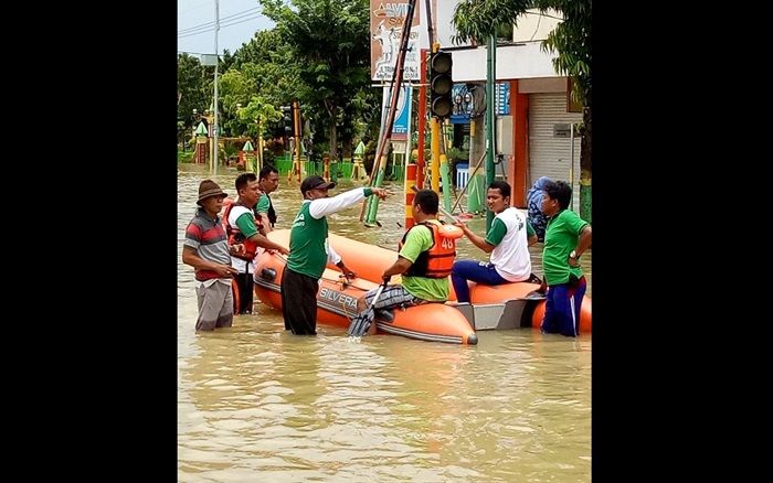 ​Banjir Landa Sampang, Tim Mantap Buka Dapur Umum di 8 Titik
