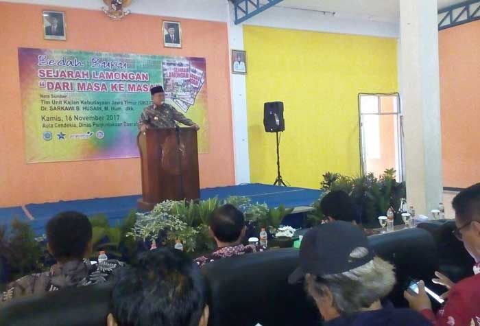 Bedah Buku "Sejarah Lamongan dari Masa ke Masa", Fadeli: Siswa Harus Kenal Sejarah