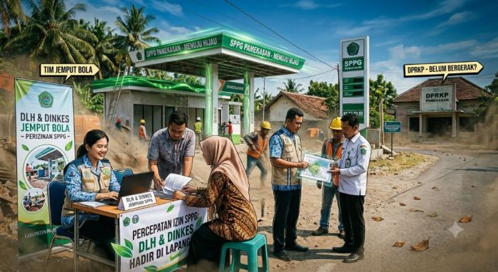 Kinerja DPRKP Perizinan Dapur MBG di Pamekasan Dinilai Lamban, DLH dan Dinkes Sampai Jemput Bola