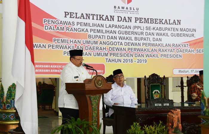 Bupati Muhtarom Lantik 206 PPL se-Kabupaten Madiun