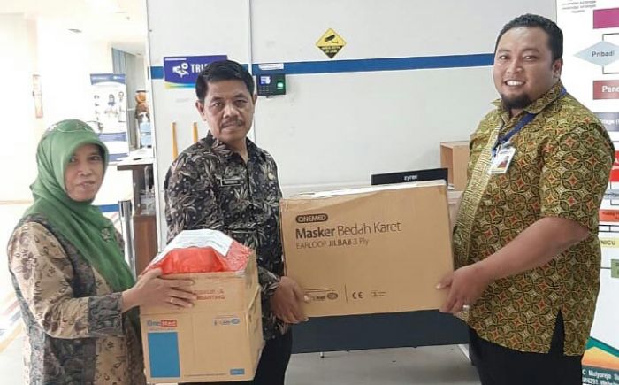 Pemkot Surabaya Support Masker hingga Baju Pelindung ke RS Unair