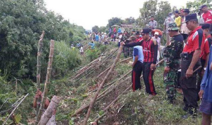 Tanggul Bengawan Solo di Kedungharjo Tuban Jebol, Warga Minta Penanganan Permanen