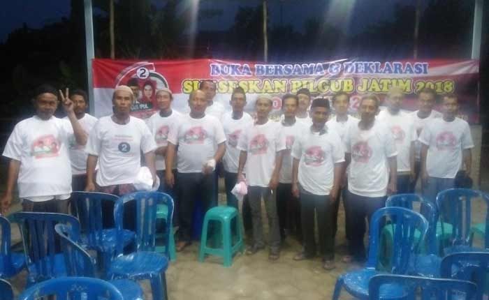 Paguyuban Desa Jambangan Mojokerto Buka Bersama dan Deklarasi Dukung Gus Ipul-Puti di Pilgub 2018