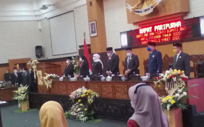 ​DPRD Banyuwangi Gelar Sertijab dan Pidato Perdana Ipuk Fiestiandani