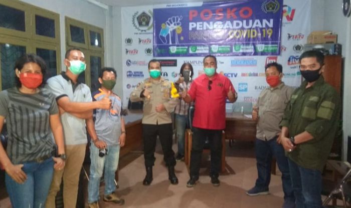 Apresiasi Posko Pengaduan PWI, Kapolres Mojokerto Kota Harapkan Peranan Media