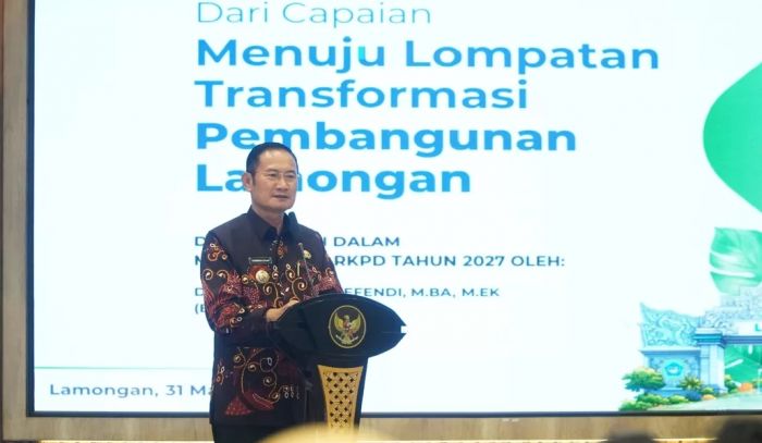 Forum Musrenbang, Bupati Lamongan Paparkan Agenda Strategis 2027