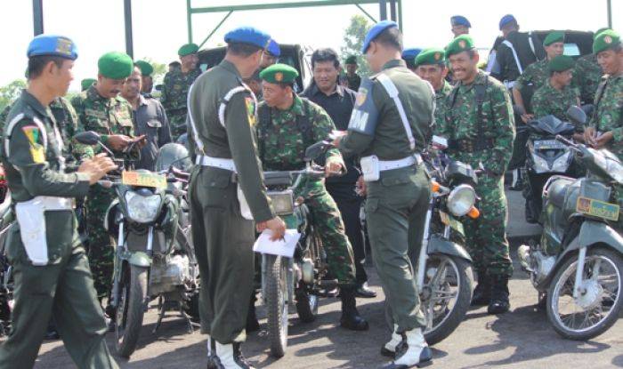 18 Prajurit TNI di Kodim 0816 Sidoarjo Terjaring Gaktib Waspada Wira Clurit