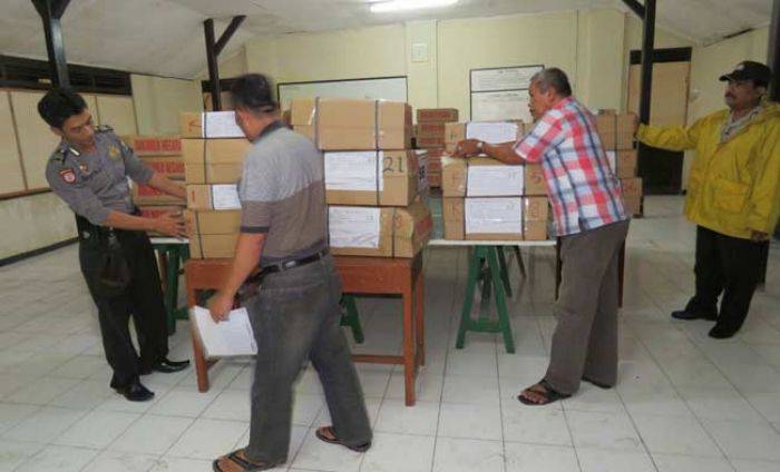 Ratusan Box Soal Unas Diamankan di Mapolres Pacitan