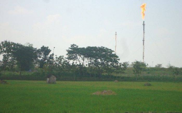 Warga Terdampak Flaring Migas Blok Cepu Bojonegoro Minta Ganti Rugi Uang