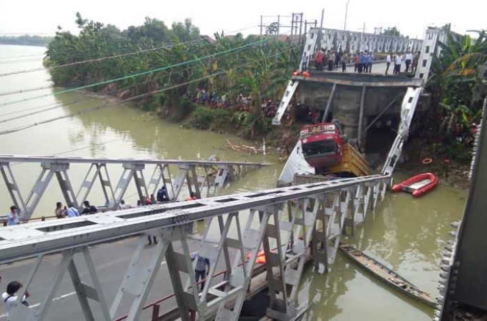 Penyebab Ambruknya Jembatan Babat-Widang, Kepala Dishub Menduga Karena ini