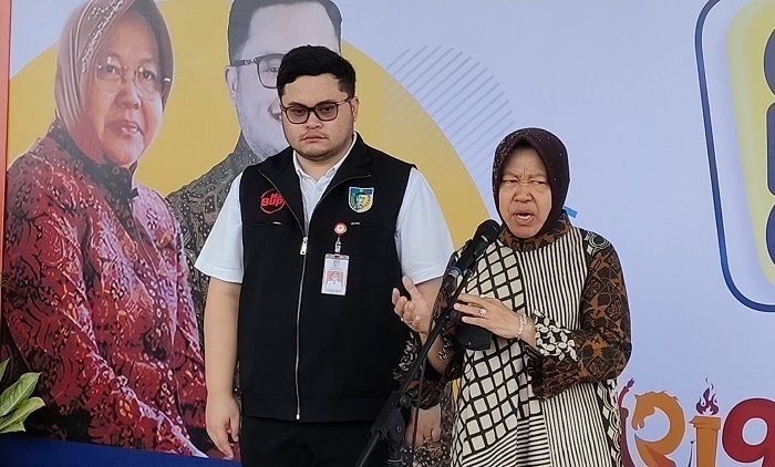 Mensos Hadiri Pelaksanaan Operasi Katarak Gratis di RSUD SLG Kabupaten Kediri